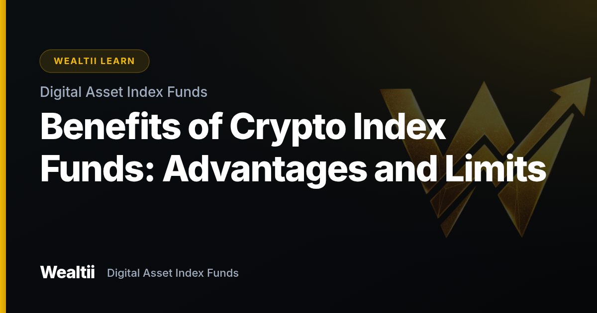 Benefits of Crypto Index Funds: Advantages and Limits β Wealtii Learn Center
