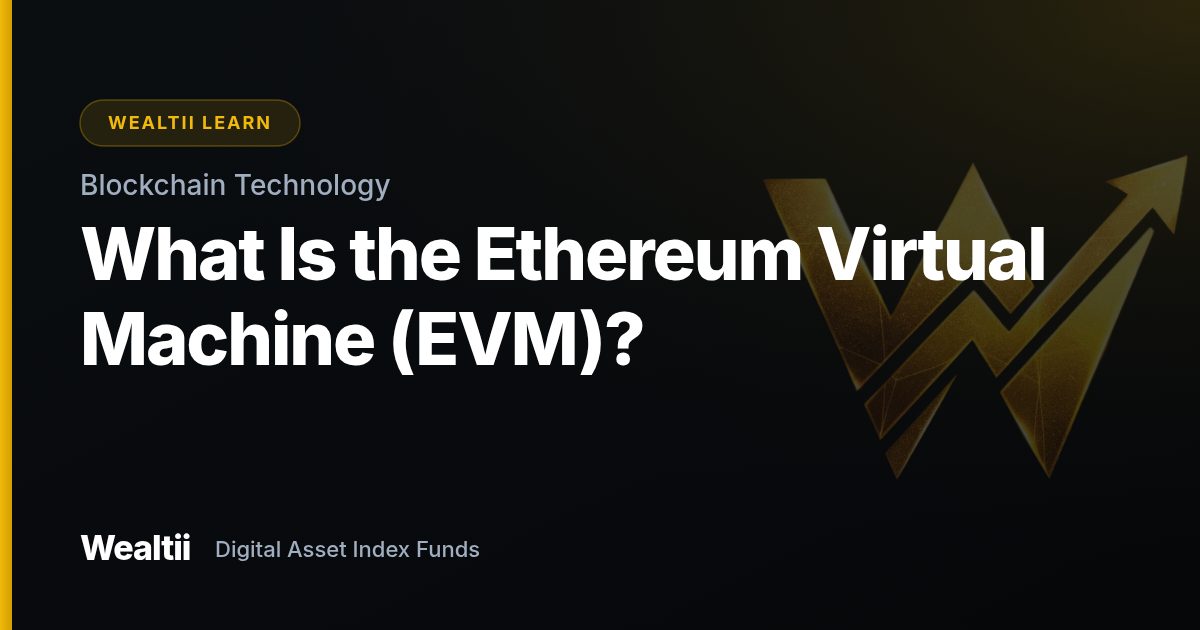 What Is the Ethereum Virtual Machine (EVM)? — Wealtii Learn Center