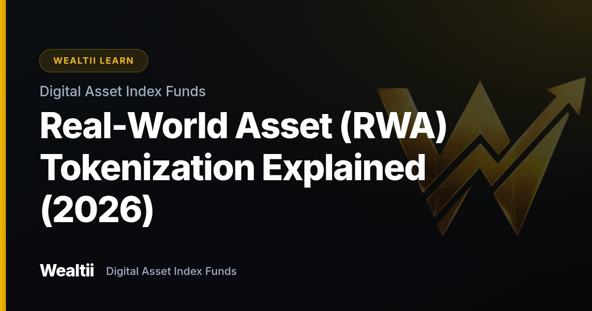 Real-World Asset (RWA) Tokenization Explained (2026) β Wealtii Learn Center